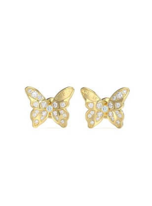 Σκουλαρίκια GUESS Ατσάλινα Chrysalis