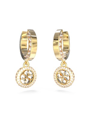 Earrings Guess Stainless steel 4G Crush JUBE04165JWRHT