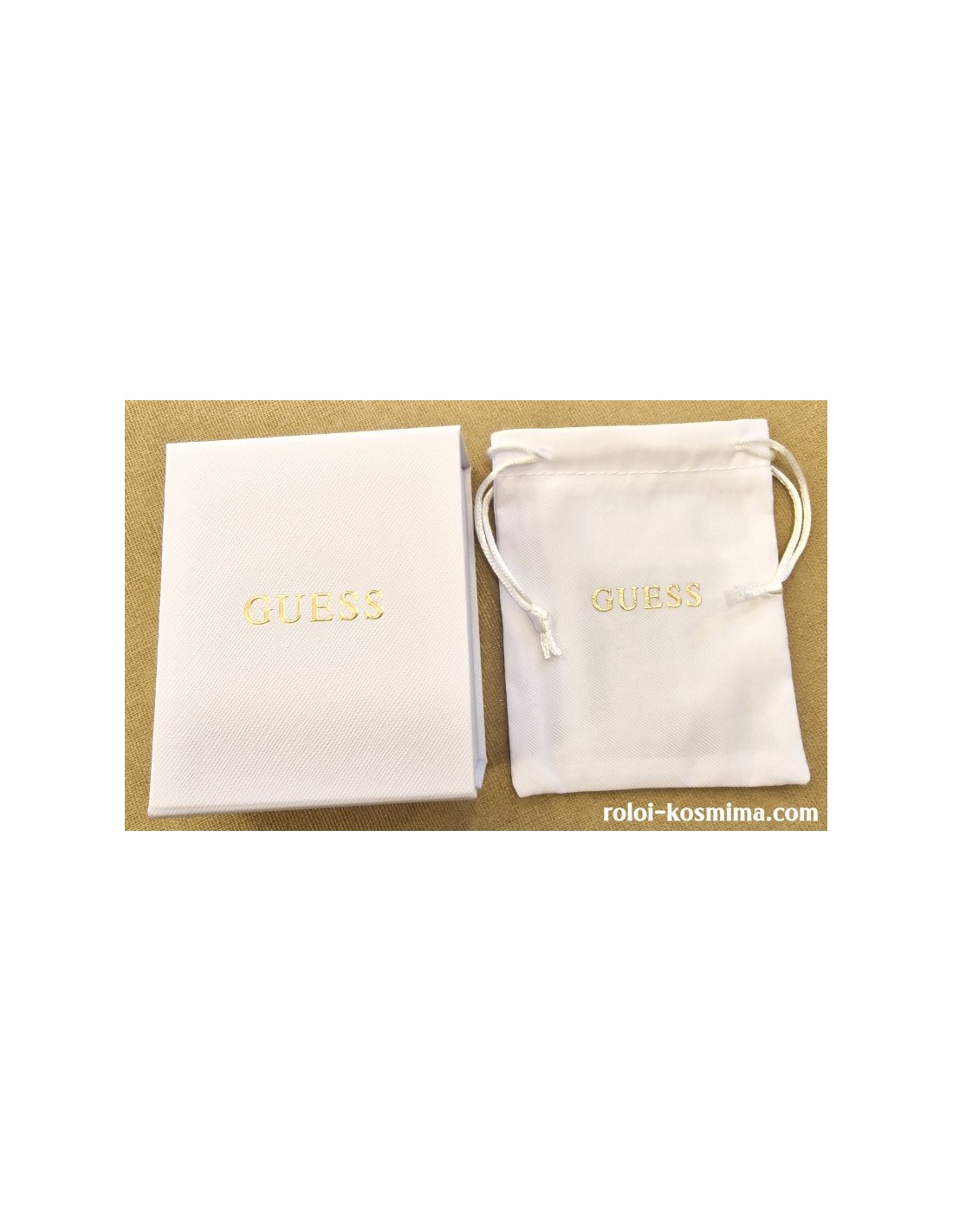 Orecchini da donna GUESS in acciaio inossidabile con zirconi