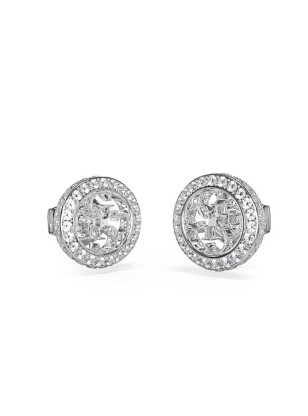 Σκουλαρίκια GUESS Ατσάλινα 4G Crush JUBE04164JWRHT