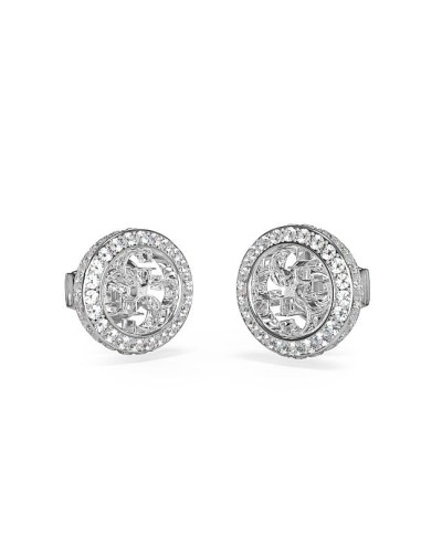 Σκουλαρίκια GUESS Ατσάλινα 4G Crush JUBE04164JWRHT