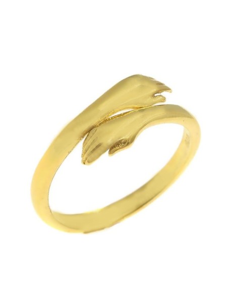 Ring Silver 925° hands hugs