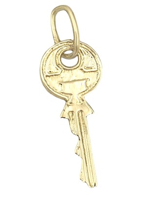 Pendant Gold Κ14 Key