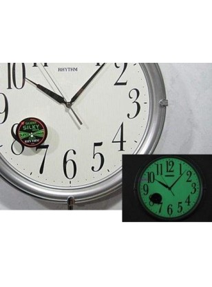 WALL CLOCK RHYTHM CMG404NR19 Silent Luminous 2