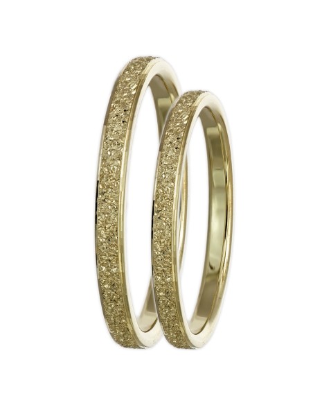 Wedding ring Gold K14 Matteo 2mm