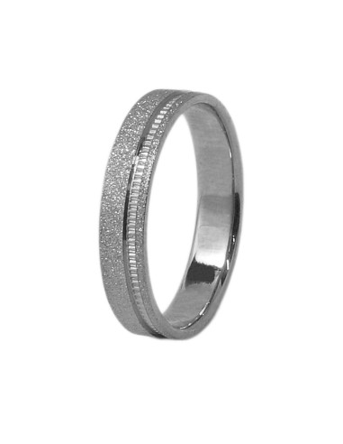 Wedding ring Gold K14 Matteo 4mm satine