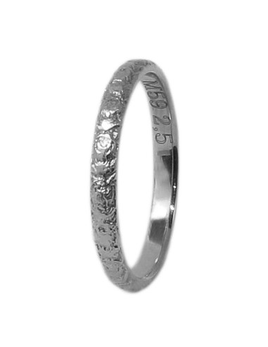 Wedding ring Gold K14 Matteo 2,5mm flowers