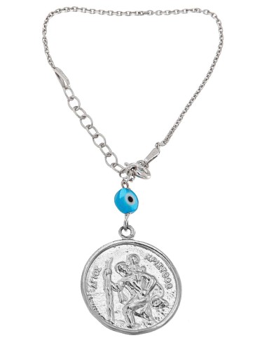 Car Amulet Silver 925° Saint Christopher
