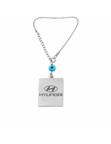 Car Amulet Silver 925 HYUNDAI