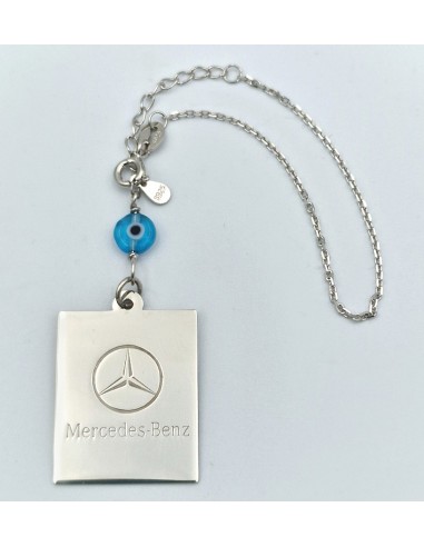 Car Amulet Silver 925 Mercedes