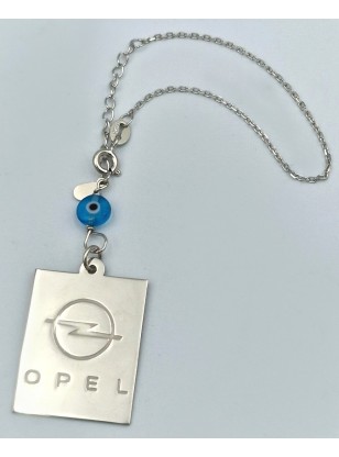 Car Amulet Silver 925 Opel 2