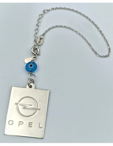 Φυλαχτό Αυτοκινήτου Ασημένιο 925 Opel