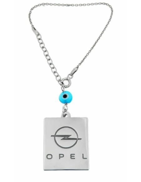 Car Amulet Silver 925 Opel