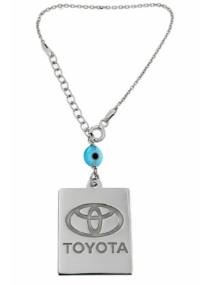 Car Amulet Silver 925 TOYOTA