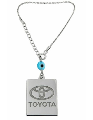 Φυλαχτό Αυτοκινήτου Ασημένιο 925 TOYOTA