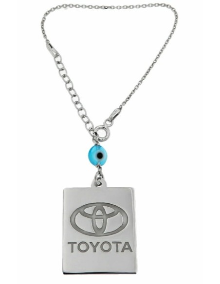 Car Amulet Silver 925 TOYOTA