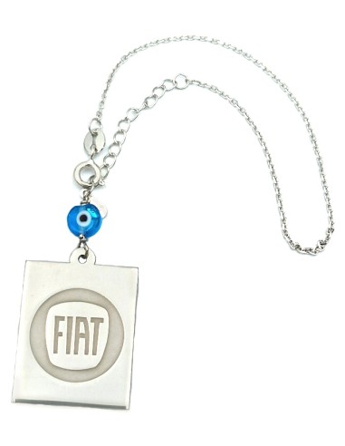 Car Amulet Silver 925 FIAT