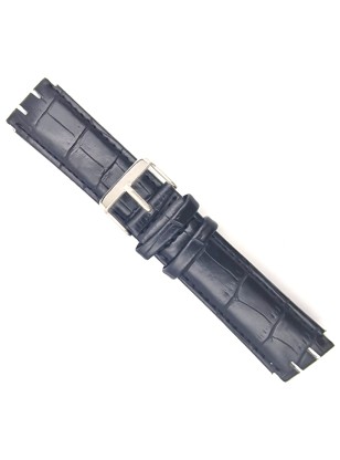 Leather Strap type Swatch TZEVELION 521SW 22mm