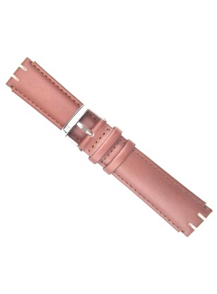 Leather Strap type Swatch TZEVELION 660SW 22mm Brown