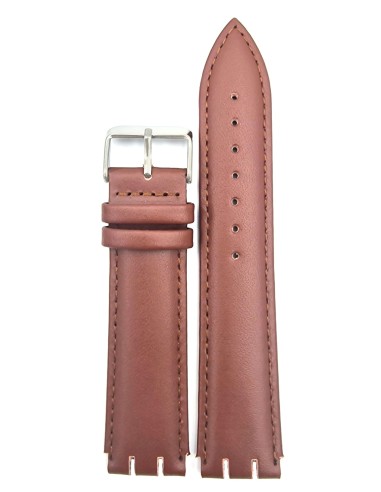 Λουράκι Swatch Δερμάτινο TZEVELION 660SW 22mm καφέ