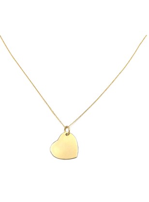 Necklace Gold Κ14 Heart