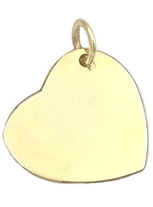 Pendant Gold Κ14 Heart
