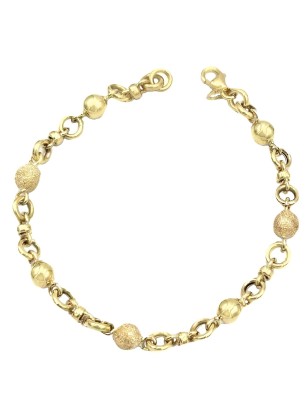Bracelet Gold 14K Balls