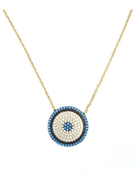 Necklace Silver 925 Eye