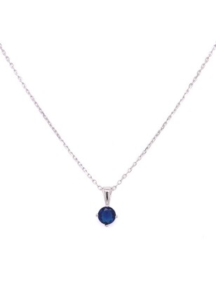 Necklace Silver Zircon