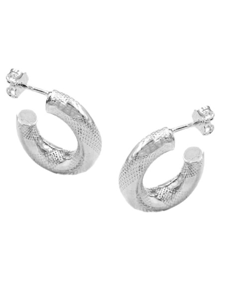Earrings hoop Silver 925