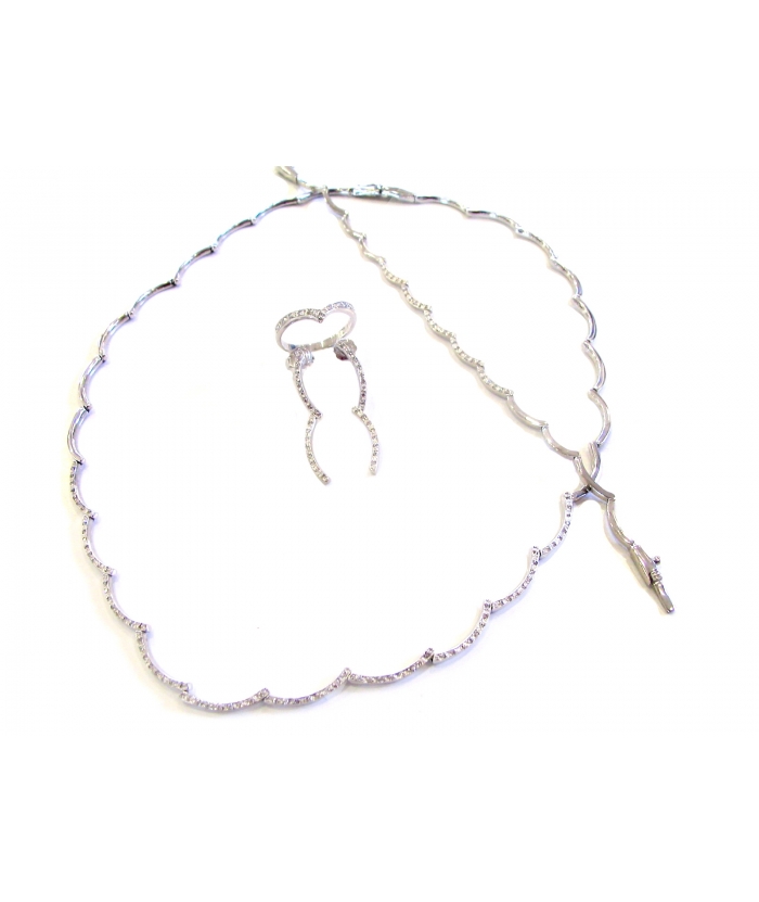 Set Whitegold K14 