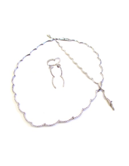 Set Whitegold K14 