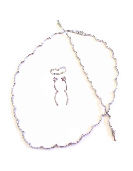 Set Whitegold K14 