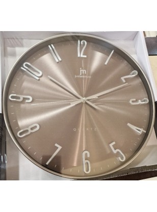 Ρολόι Τοίχου JM Αθόρυβο Μεταλλικό 40cm Bronze 00885B 2