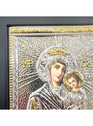 Silver icon 925° Mary of Tinos 2