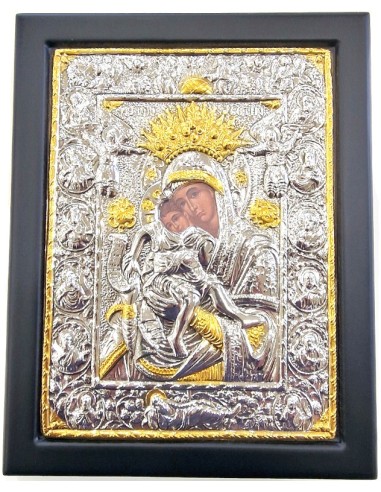 Silver icon 925° Aksion Esti 19x24cm