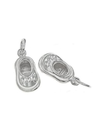 Necklace Silver 925 baby shoes 2