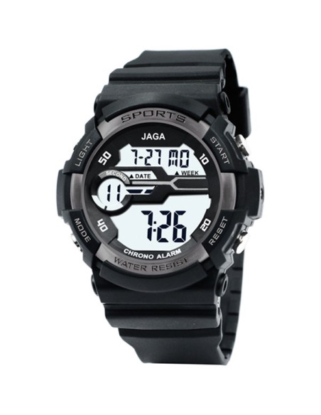 JAGA M117X Γκρι ΔΩΡΟ λουράκι Alarm-chrono