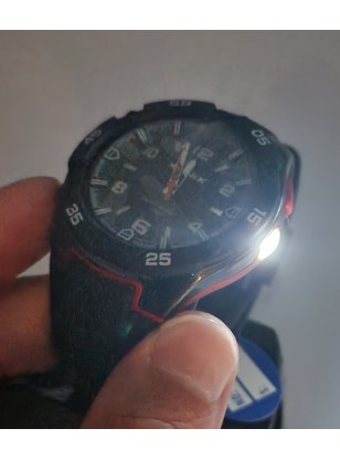XONIX QKB-002 με Μαύρο Λουράκι σιλικόνης & led φακό 2
