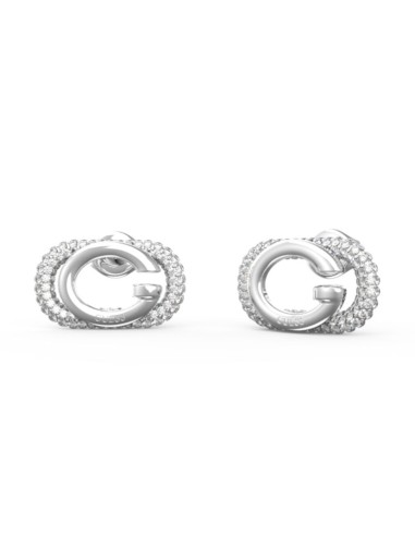 Σκουλαρίκια GUESS Ατσάλινα OH MY G JUBE04511JWRHT
