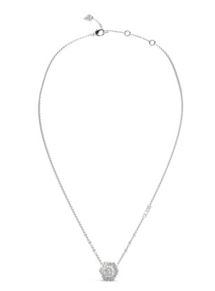 Κολιέ GUESS Steel La Fleur JUBN04556JWRHT/U
