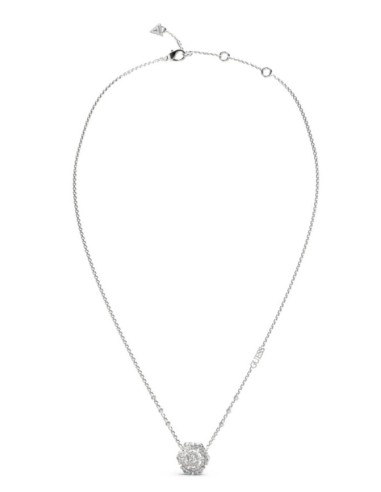 Necklace Guess Steel La Fleur JUBN04556JWRHT/U