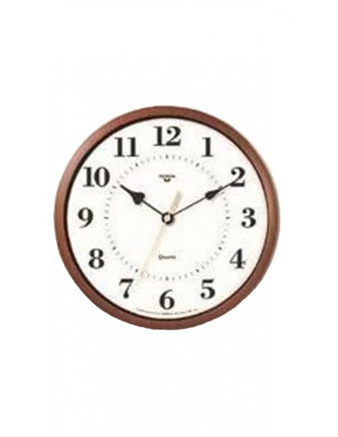 WALL CLOCK VIRTIME 1980-11 plastic 23cm light...