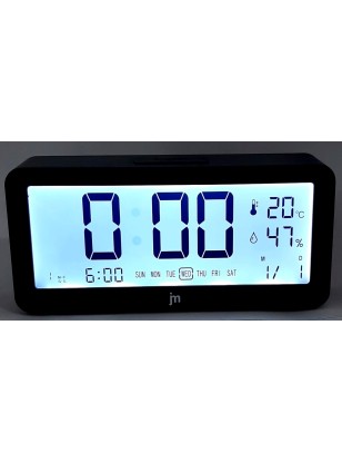 Alarm JM JD9525G digital grey 2