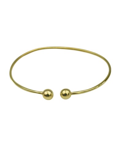 Bracelet Gold K14 with shiny balls