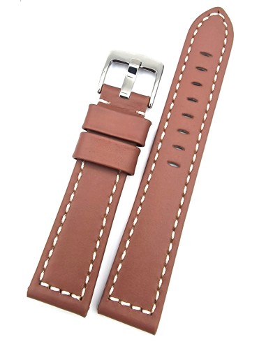 Λουράκι Δερμάτινο TZEVELION 20mm Tαμπά