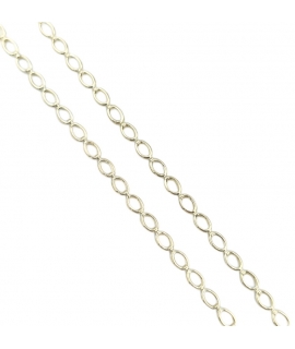 Gold Chain K9 45cm 2