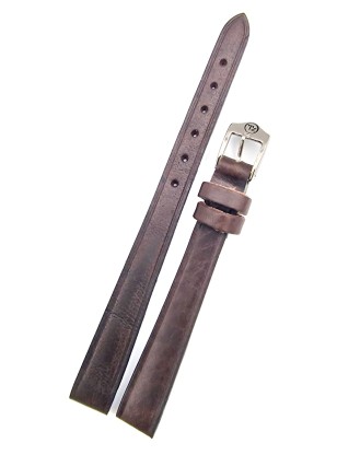 Leather Strap brown 10mm Tzevelion ART103/56