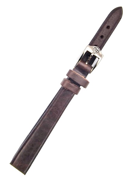 Leather Strap brown 10mm Tzevelion ART103/56