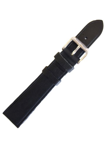 Leather Strap Black 18mm Tzevelion ART103/56